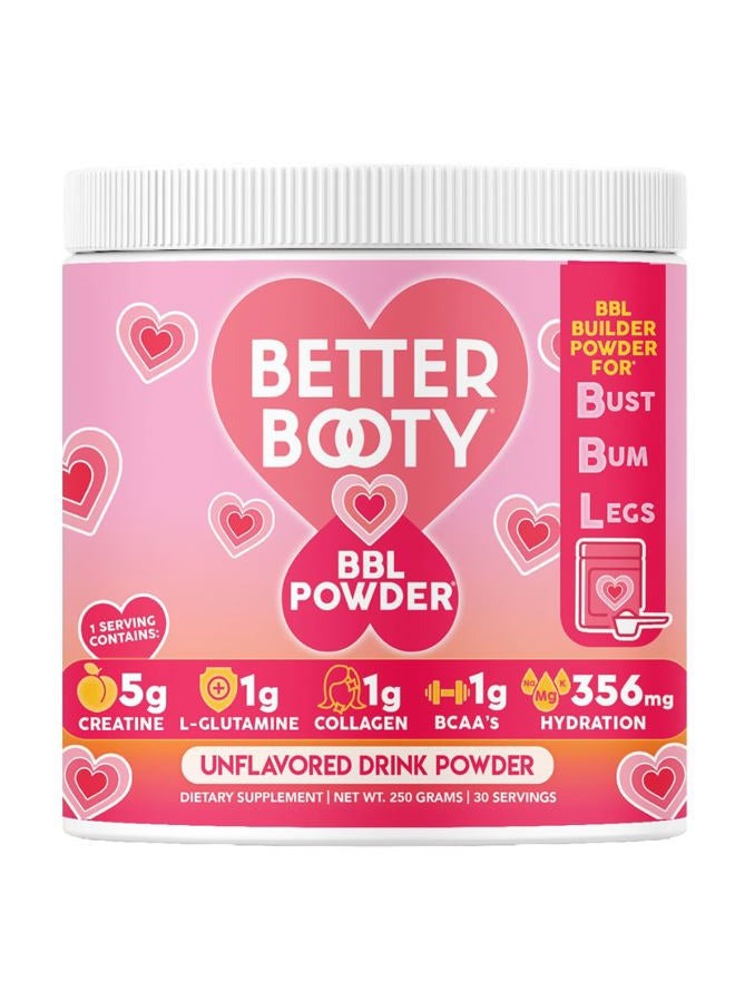 Angry Supplements مسحوق الكرياتين مونوهيدرات للنساء، معقد يحتوي على 5 جرام كرياتين لكل حصة + جلوتامين، كولاجين، BCAAs ومزيج ترطيب الطاقة، لبناء العضلات والأرداف، بدون نكهة، عبوة مزدوجة (60 حصة) - Image 2
