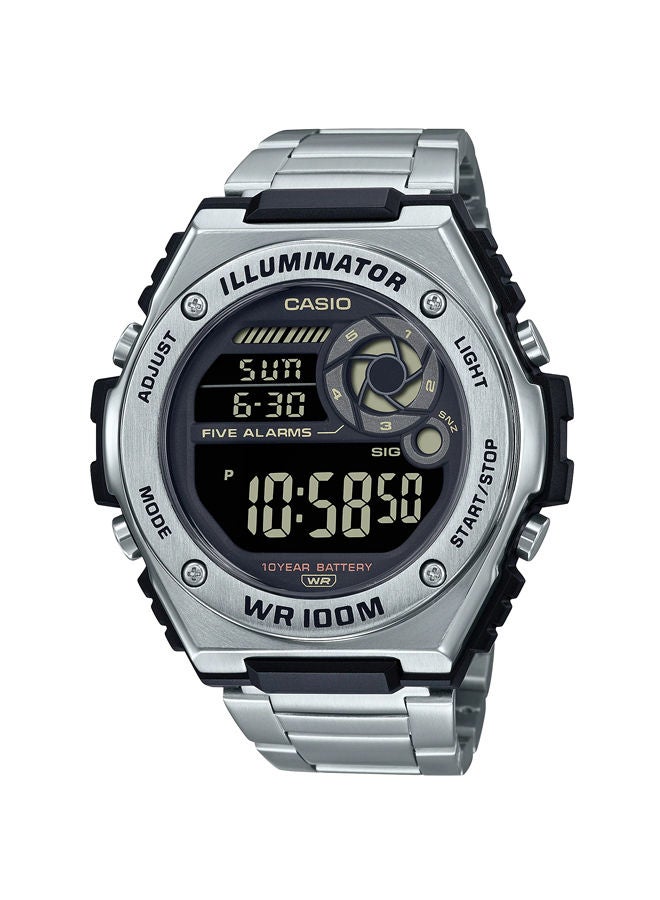 CASIO Stainless Steel Digital Watch MWD-100HD-1BVDF - Image 1