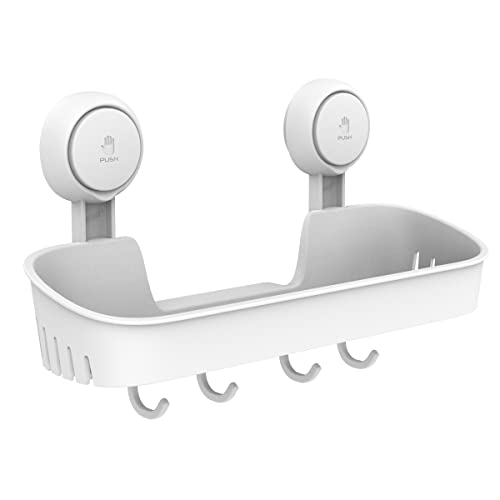 Nyarra ABS Vacuum Suction Spice Bottle Rack Holder, Easy One Push Installation, Storage Shelf With Suction Cup -Multi-Functional Rack Organizer For Jars, Knife, Cutlery-[Nr-0633] - Image 1