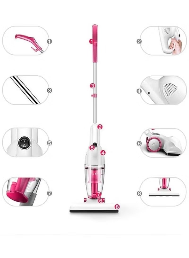 Denx Portable Handheld Vacuum Cleaner – 650W Strong Suction, Multi-Function Home Cleaner with 1L Dustbin, Silent Operation, HEPA Filter for Carpets, Cars & Hard Floors - Image 4