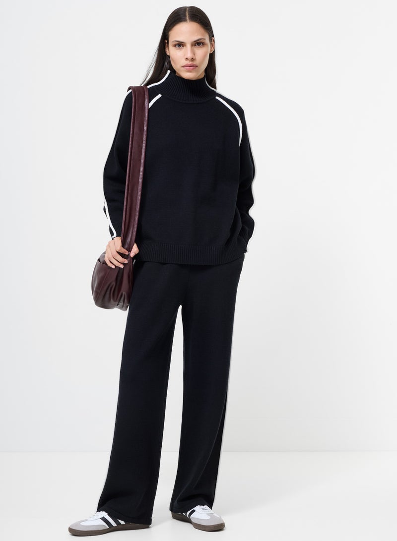 French Connection Jordan High Neck Longsleeve Jumper - Image 1