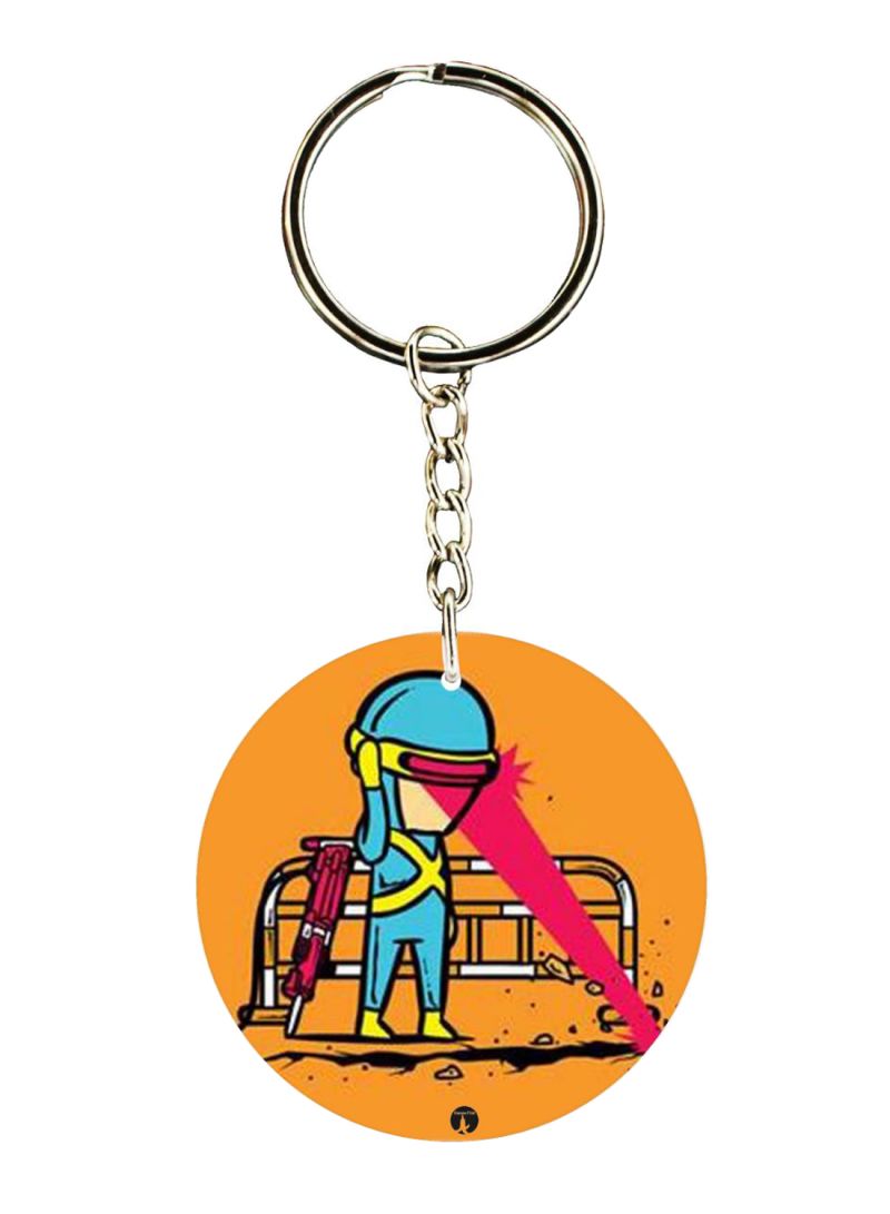 RKN Double Sided Cyclops Printed Keychain