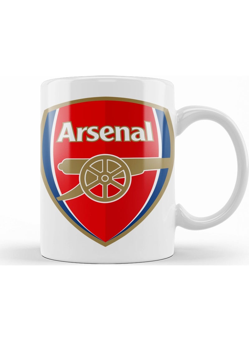 Baskı Dükkanı Print Shop Arsenal Logo Mug Porcelain 