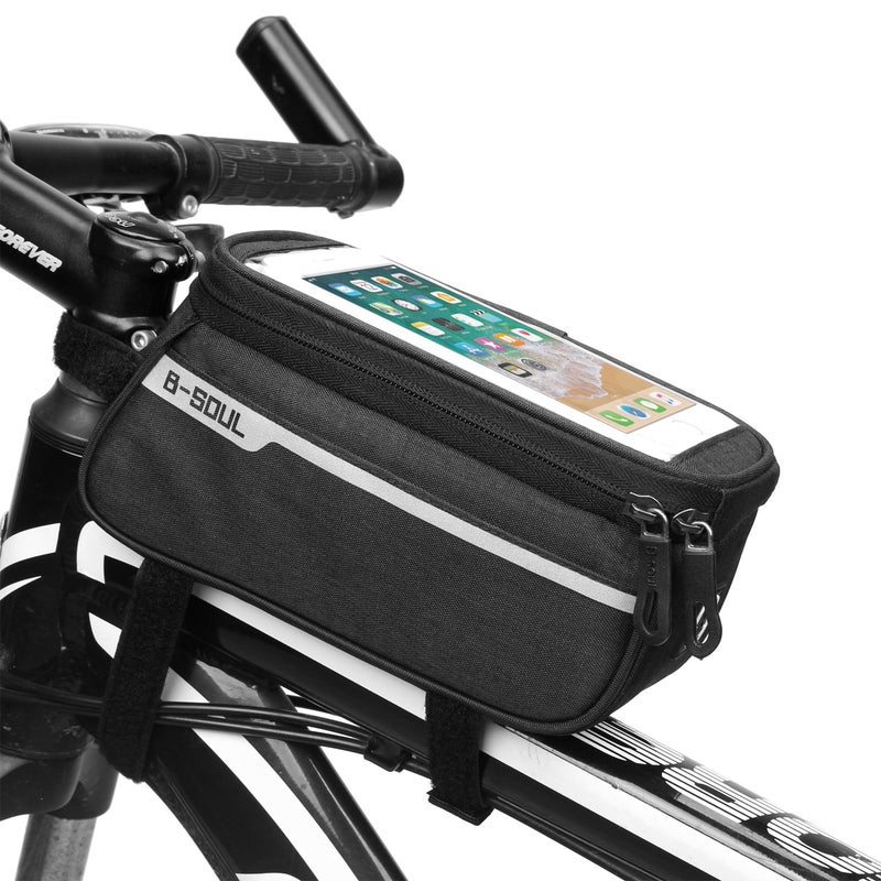 Generic B-SOUL Bike Bag Mountain Road Cycling Gear Saddle Pouch Black 