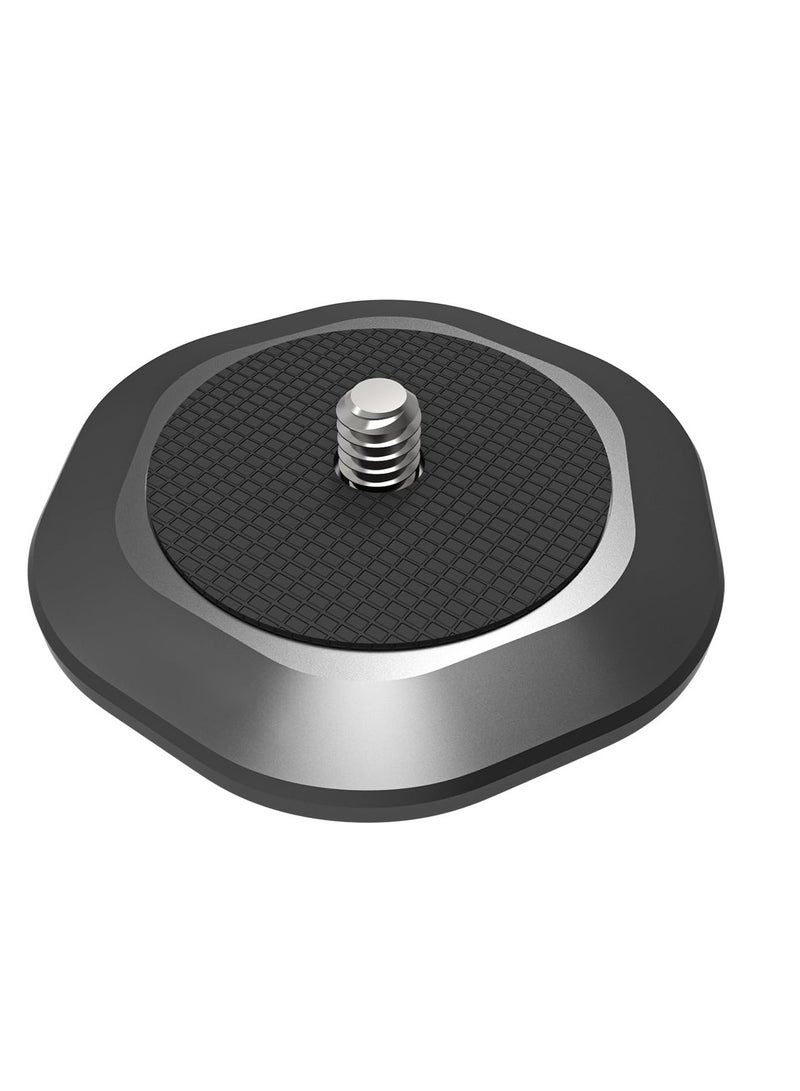 Excefore Adapter Camera Mount for Osmo Pocket 3, Quick Release Car Body Magnetic Holder, Metal Magnetic Dock Expansion Conversion Adapter, for Insta360 Go3 Steering Stand - Image 1