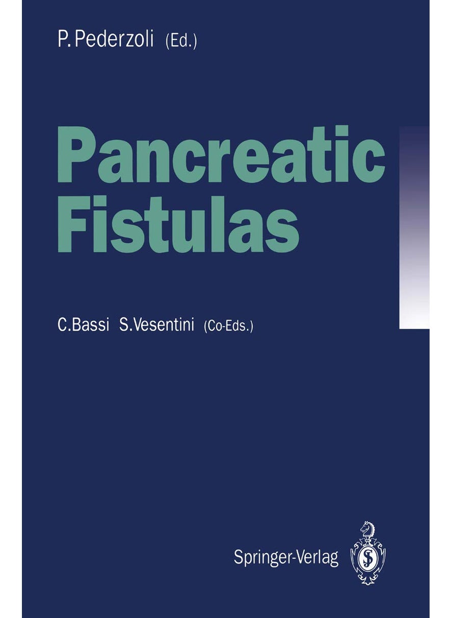 Pancreatic Fistulas 
