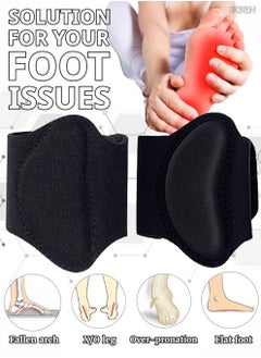 IKBEN IKBEN Orthotic Arch Support Plantar Fasciitis Relief Arch Support Brace Foot Pain Relief Flat Feet Insoles Gel Arch Support Cushions Flat Feet Support Orthopedic Foot Care Gel Pads  - Image 4