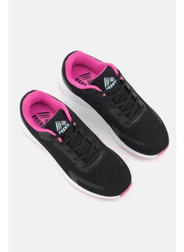 RBX Women Kintec Lace Up Running Shoes, Black  - Image 4