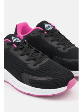 RBX Women Kintec Lace Up Running Shoes, Black  - Image 2