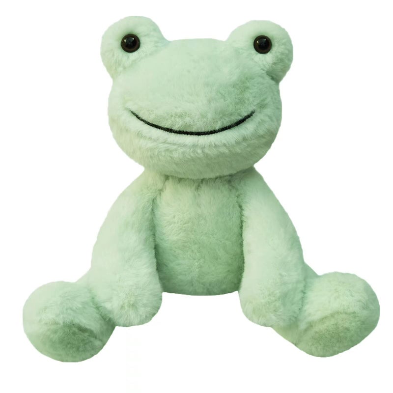 Doindute Green Plush Frog Stuffed Animal Toy Soft Cuddly Plushie Hugger Toy for Boys Girls Gifts for Kids or Girlfriend 85 Inches - Image 3