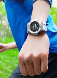 G-SHOCK G-Squad Digital Black Dial White Resin Band Men's Watch GBD-300-7D  - Image 5