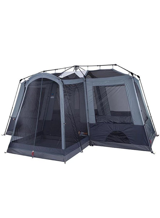 OZTrail Fast Frame Lumos 12 Person Tent - Grey - Image 2