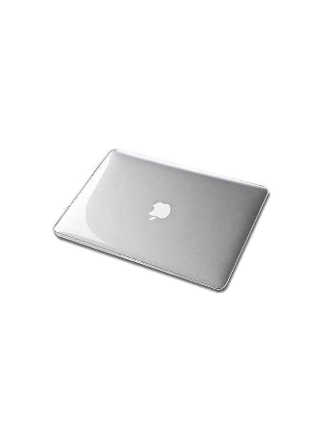 بروماس حافظة حماية صلبة رفيعة للغاية مع شاشة عرض ريتينا لجهاز ماك بوك 12 بوصة A1534 إصدار 2015، شفاف كريستالي - Image 2