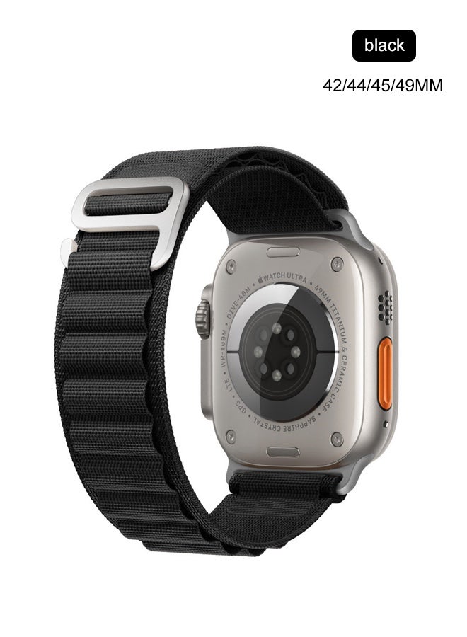 "Suitable for Apple iWatch 678910SE Alpine Ultra 2 Link S11 nylon 42/44/45/46/49mm watchband" - Image 1