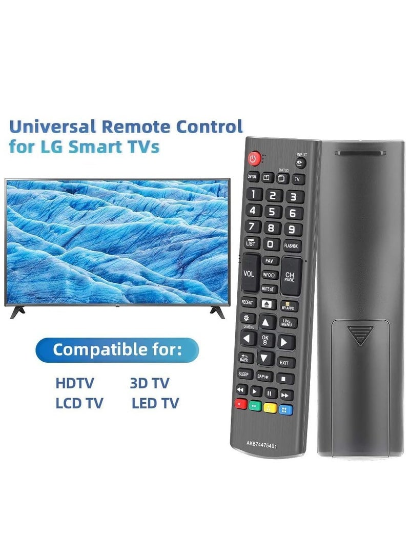 ELTRAZONE Remote Control Compatible Replacement for LG TV 43LF5900 43UF6400 43UF6430 43UF6800 43UF6900 43UF7590 43UF7600 49LF5900 49UF6400 49UF6430 49UF6490 49UF6800 - Image 2