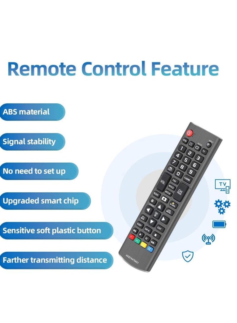 ELTRAZONE Remote Control Compatible Replacement for LG TV 43LF5900 43UF6400 43UF6430 43UF6800 43UF6900 43UF7590 43UF7600 49LF5900 49UF6400 49UF6430 49UF6490 49UF6800 - Image 4