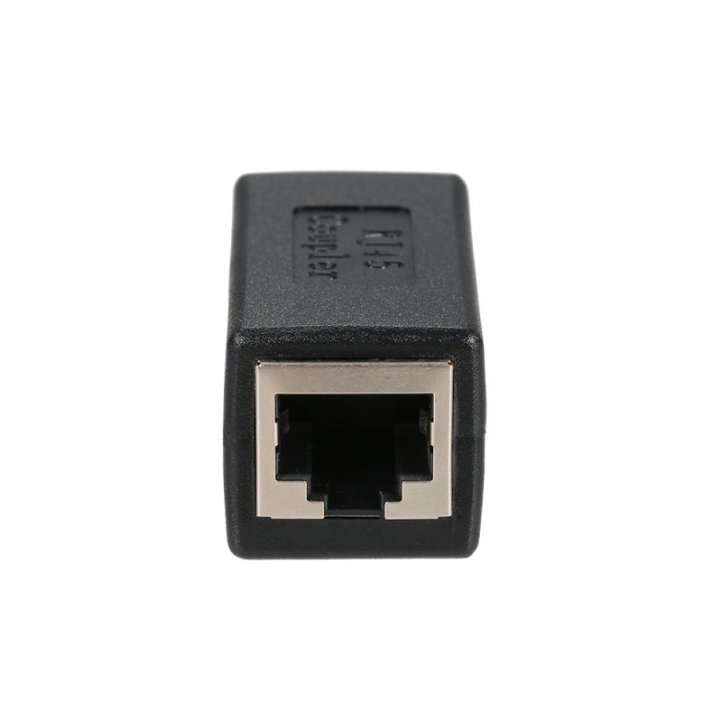مقسم RJ45 8 دبابيس بلب كامل من النحاس المذهب - محول RJ45 عالي السرعة 10 جيجابايت لتوسيع اتصالات شبكة إيثرنت Cat7/Cat6/Cat5، لتركيب شبكات المكتب المنزلي - Image 3