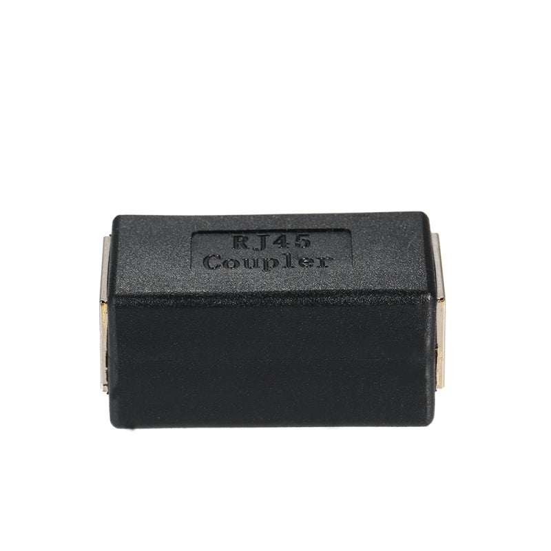 مقسم RJ45 8 دبابيس بلب كامل من النحاس المذهب - محول RJ45 عالي السرعة 10 جيجابايت لتوسيع اتصالات شبكة إيثرنت Cat7/Cat6/Cat5، لتركيب شبكات المكتب المنزلي - Image 2