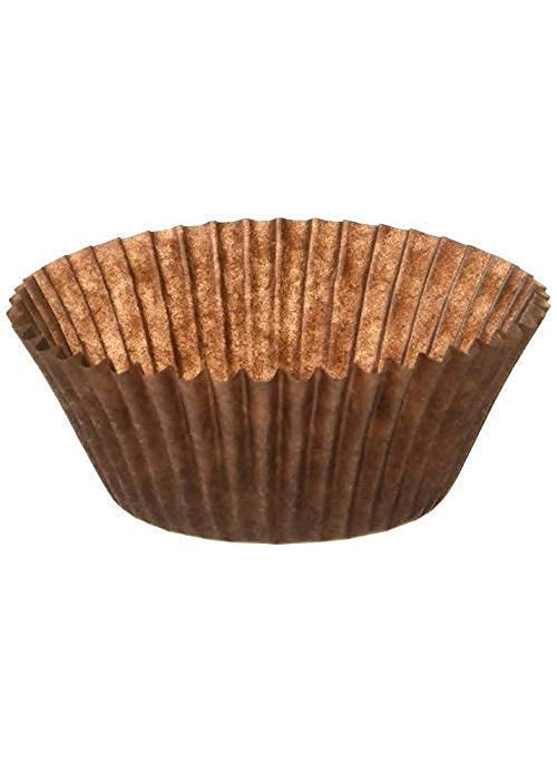 Bakerelation Bakerelation Standard Size Brown Cupcake PaperBaking CupCup Liners Brown Cupcake Liner50mmx30mm Pack of 100 Pcs  - Image 2