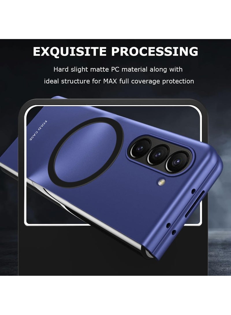 General Magnetic Case Compatible with New Samsung Galaxy Z Fold 6 Case,Shockproof Protective Ultra-Thin Phone Case for Galaxy Z Fold 6 Phone Case  - Image 3