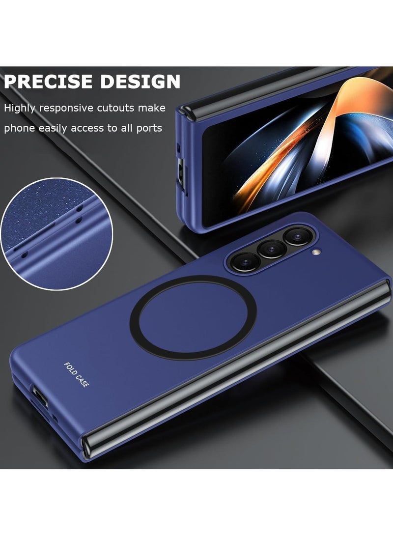 General Magnetic Case Compatible with New Samsung Galaxy Z Fold 6 Case,Shockproof Protective Ultra-Thin Phone Case for Galaxy Z Fold 6 Phone Case  - Image 4