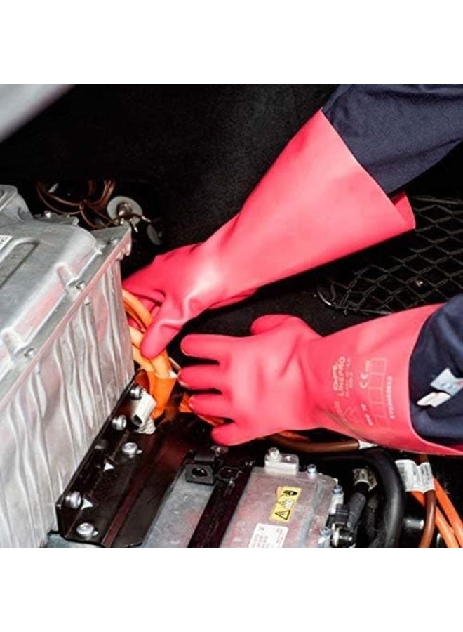 Royal Apex Electrical Insulated Lineman Rubber Gloves Electrician High Voltage Hand Shape Waterproof Safety Protective Work Gloves Insulating For Man And Woman 11Kv - Image 4