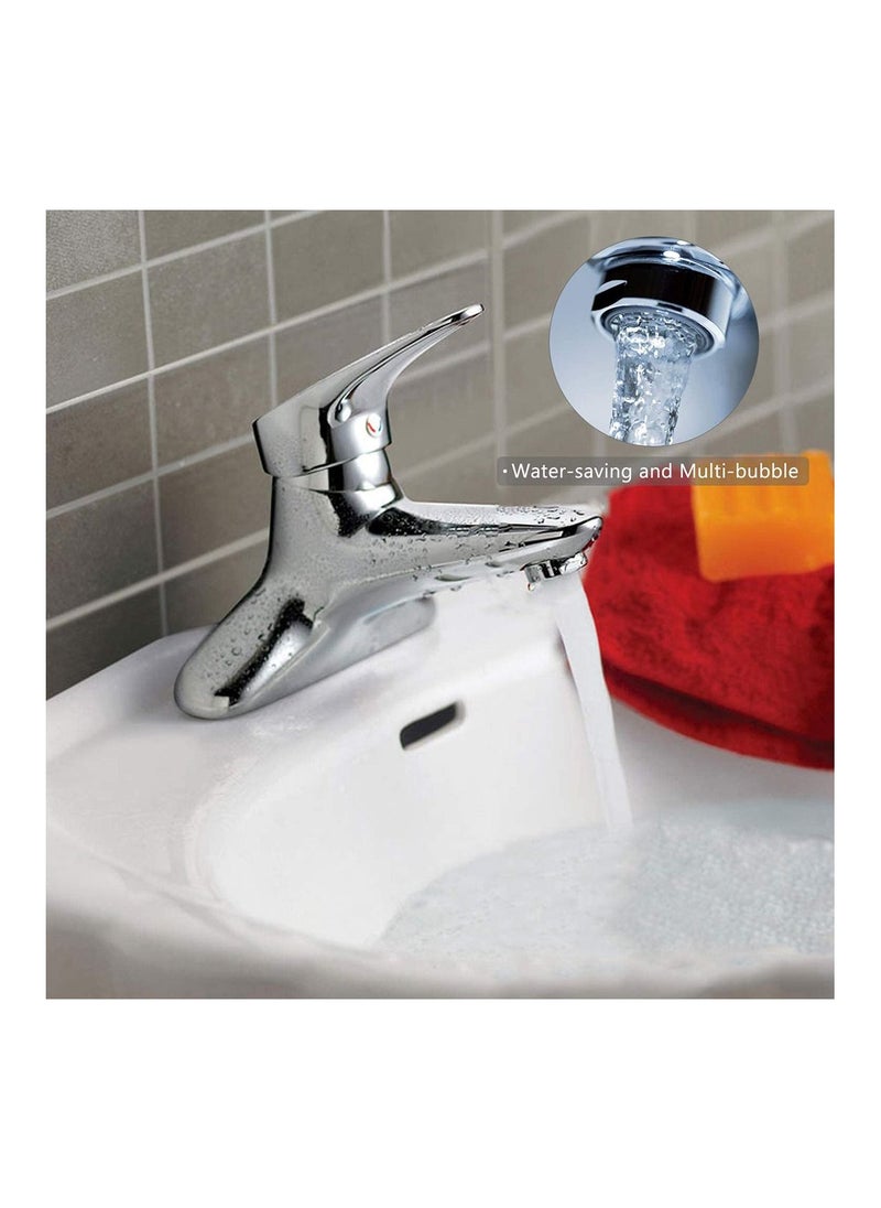 SYOSI - 3 Pcs Splash-Proof Faucet Nozzle Filter for Bathroom Kitchen Sink Spray Tap Attachment Single Handle High Arc Pull Out Taps Swivel Aerator - Image 1