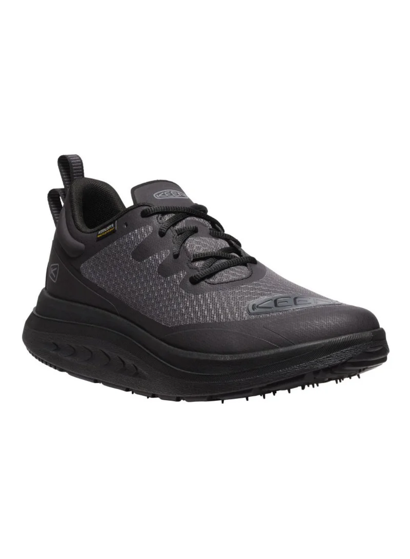 Keen MEN'S WK400 WATERPROOF WALKING SHOES BLACK