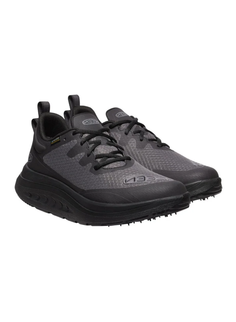 Keen MEN'S WK400 WATERPROOF WALKING SHOES BLACK
