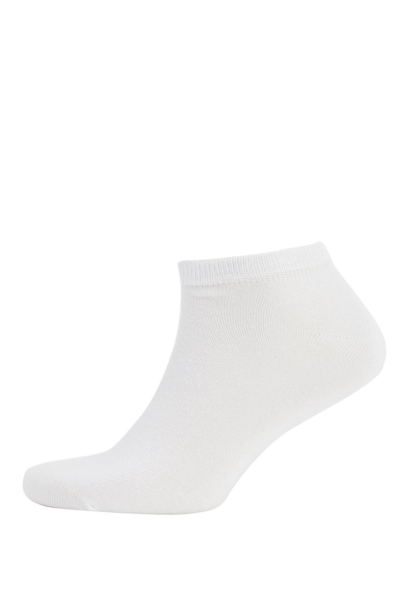 DeFacto White Man Men's Seamless 3 Pack Short Socks Casual - Image 5