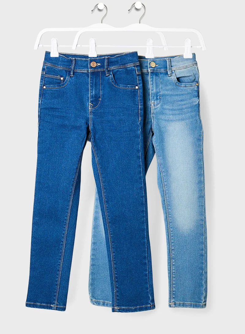 NAME IT Kids 2 Pack Basic Jeans
