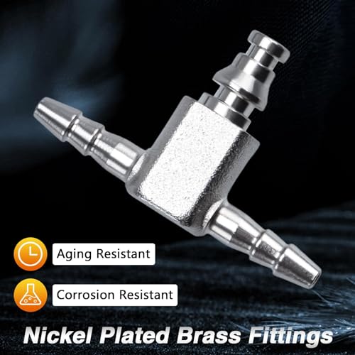 KPALAG Diesel Fuel Injector Return Line Compatible with Duramax LLY LBZ LMM 66L 200452010 LeftRight Fuel Return Lines Kit Fit for Sierra Silverado 2500HD 3500HD Replace 97328733 98062291 - Image 3