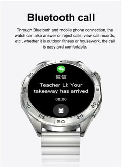RollsTimi  Men's smart watches have a full touch screen, voice chat, heart rate, sleep monitoring, etc.Waterproof watch, Bluetooth pairing Android and iOS, sports watch, outdoor watch  - Image 4