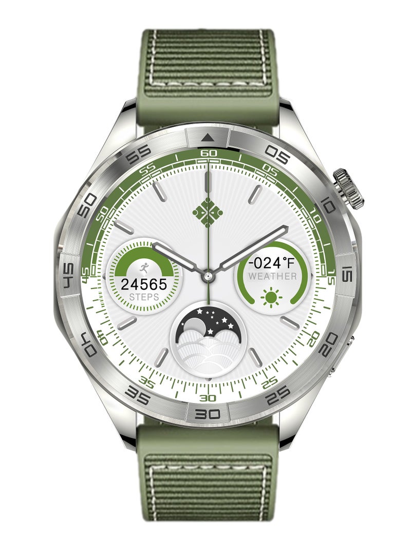 RollsTimi  Men's smart watches have a full touch screen, voice chat, heart rate, sleep monitoring, etc.Waterproof watch, Bluetooth pairing Android and iOS, sports watch, outdoor watch  - Image 2