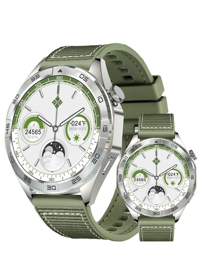 RollsTimi  Men's smart watches have a full touch screen, voice chat, heart rate, sleep monitoring, etc.Waterproof watch, Bluetooth pairing Android and iOS, sports watch, outdoor watch - Image 1