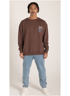 Marco Bergamo CREW NECK SWEATSHIRTWITH PRINT  - Image 1