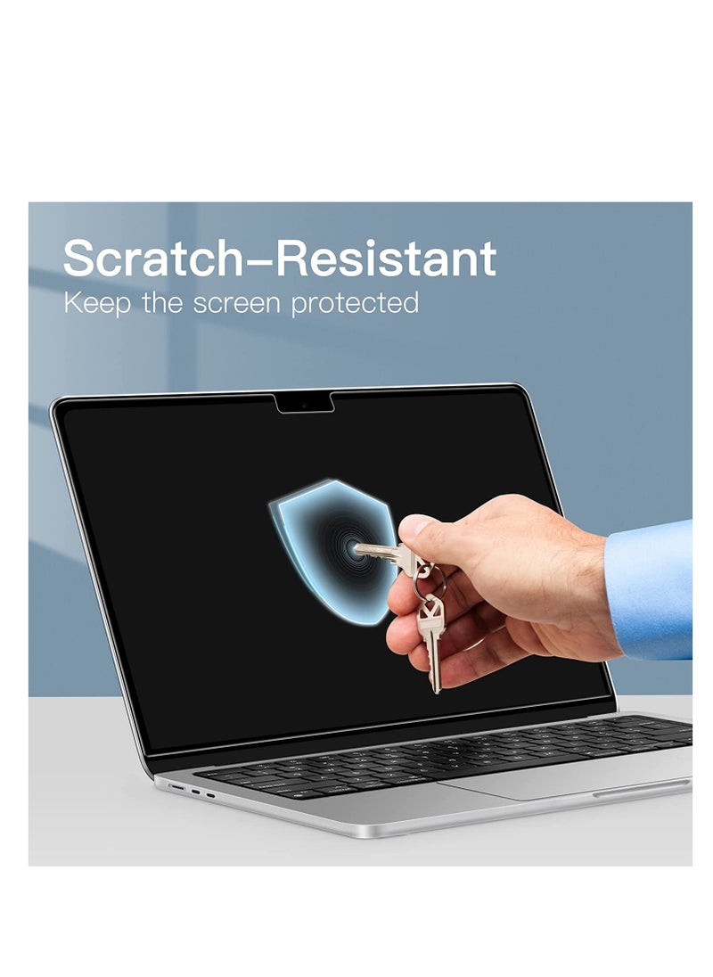 Generic 1Pack Screen Protector for MacBook Air 13.6 Inch M2/M3/M4 Chip A2681/A3113/A3240, Anti-Glare Film Matte, Anti-Fingerprint--Clear  - Image 3