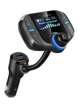Car Charger FM Transmitter Car Radio Bluetooth Kit Dual USB QC3.0 Wireless MP3 Player Charger Adapter Hands-Free BT Tuner FM Modulator - pzsku/Z8682D06DACC40BEFED47Z/45/_/1686045291/20b4d95b-883e-40a9-9870-7484dc73252e