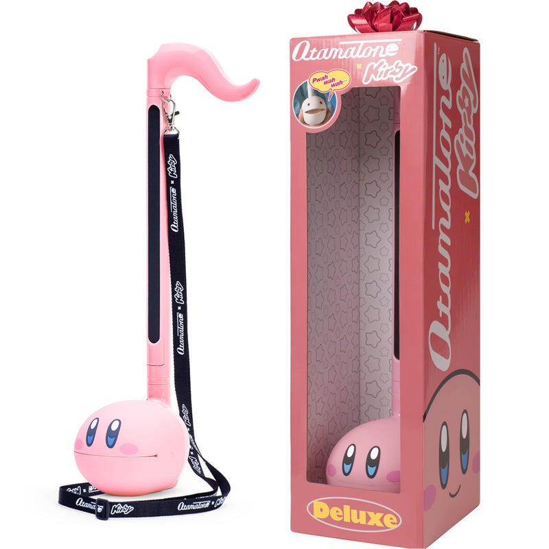 Otamatone Deluxe Japanese Musical Instrument Portable Music Synthesizer from Japan by Maywa Denki Studio Award Winning, Educational Fun Gift for Children, Teens & Adults - Kirby (English Manual) - Image 1