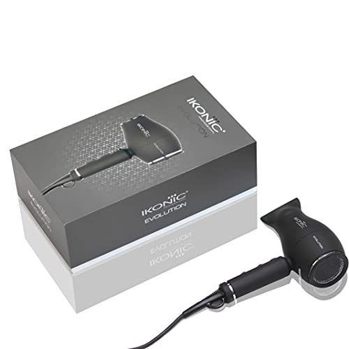 IKONIC Evolution Hair Dryer, 1800 Watt, Black - Image 2