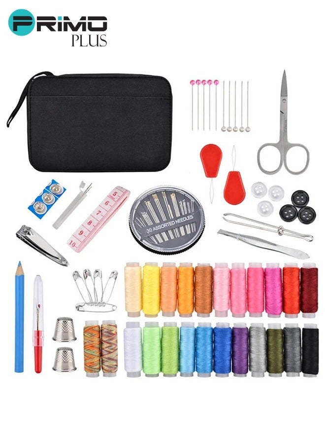 بريمو بلس مجموعة أدوات لوازم الخياطة الفاخرة أسود - Image 2