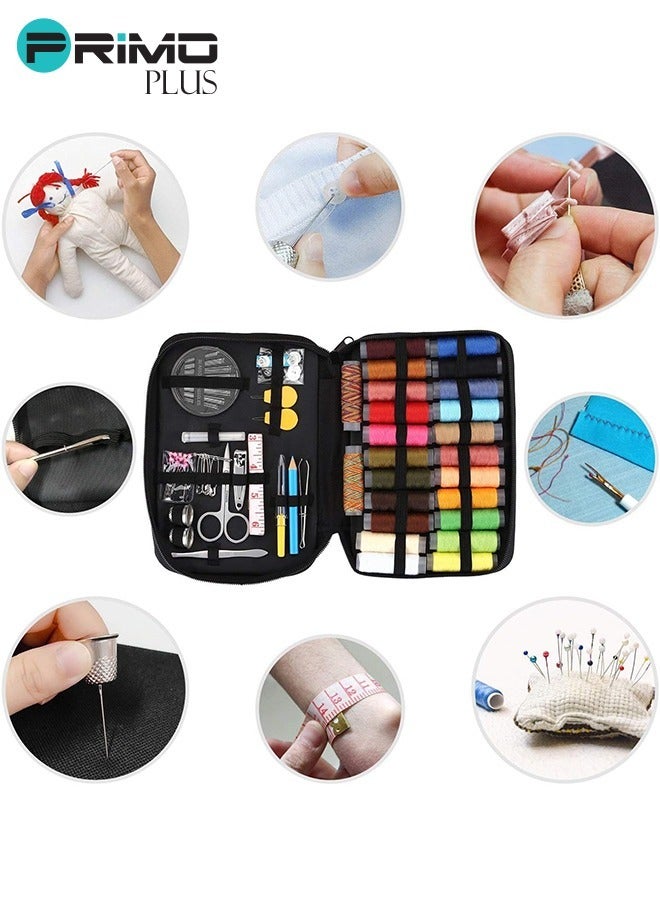 بريمو بلس مجموعة أدوات لوازم الخياطة الفاخرة أسود - Image 4