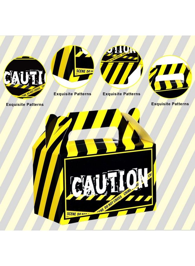 Marspark 16 Pack Construction Party Favor Treat Boxes Construction Birthday Party Supplies Dump Truck Goodie Bags For Kids Boy Birthday Party Baby Shower Dump Truck Party - Image 5