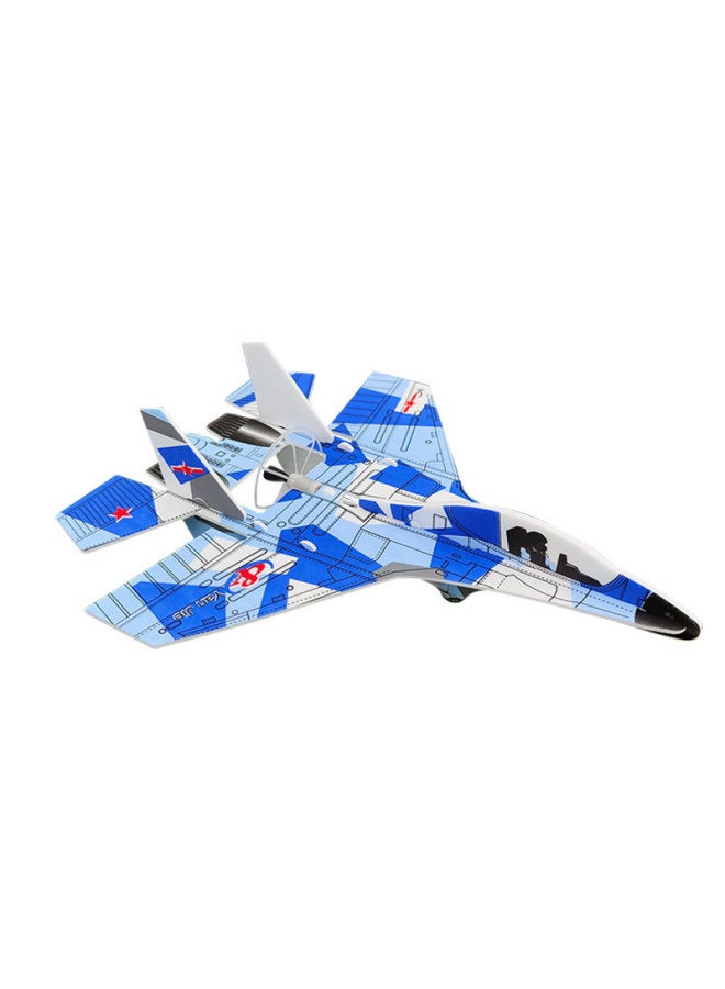 Su 35 Su 27 Electric Aircraft C919 Hand Throwing Glider Airplane Model Children's Aircraft Supply-Color:Extra-large Trainer 40cm (with Lights)  - Image 2