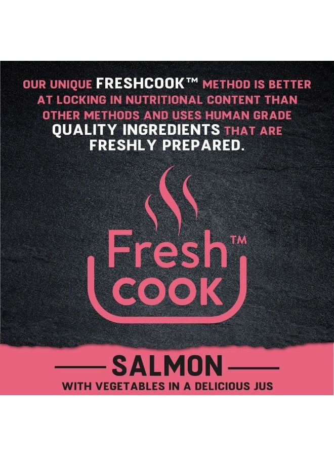 Harringtons Just 6 Salmon Grain Free Adult Wet Dog Food 380g - Image 5