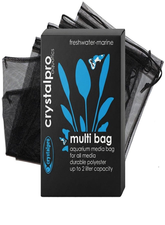 crystalpro Multi Bag - Aquarium Filter Media Bags - 4pcs (6" x 12") - Image 1