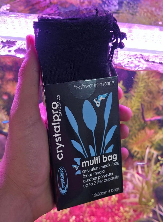 crystalpro Multi Bag - Aquarium Filter Media Bags - 4pcs (6" x 12") - Image 3