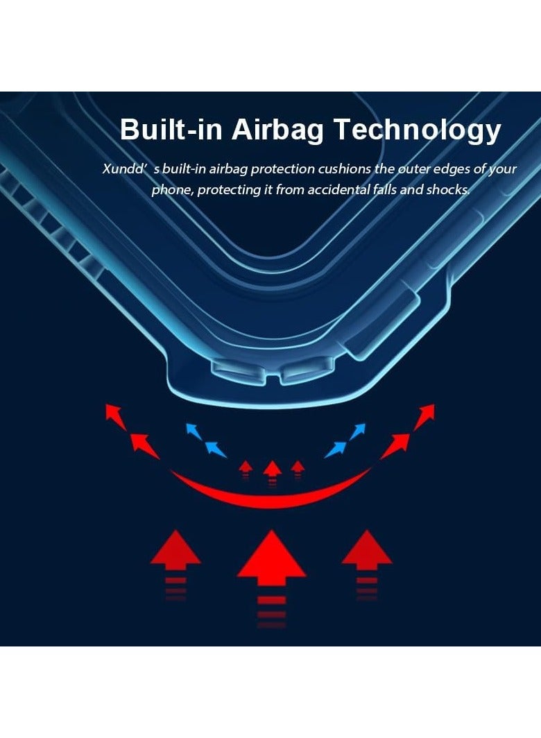 عام "حافظة متوافقة مع هاتف Realme C75 - تصميم مضاد للسقوط بوسائد هوائية، مزيج TPU+PC فائق النحافة والملامسة الناعمة" - Image 2