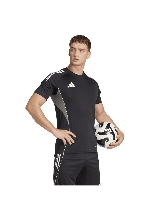 adidas تيشيرت كرة قدم تيرو 25 سي للرجال أسود مقاس XS