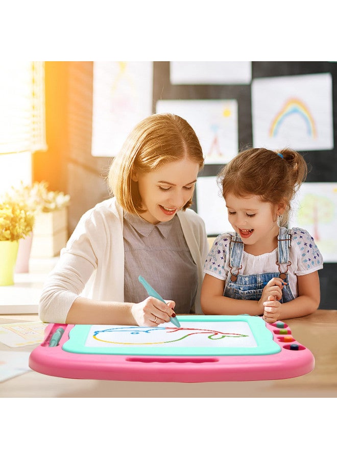 vusum Magnetic Drawing Board Magna Kids Doodle Board,Toddler Toys for Girls Boys 3 4 5 6 7 Year Old,Large Etch A Gifts Sketch Board Colorful Magnet Erasable Pad  - Image 4